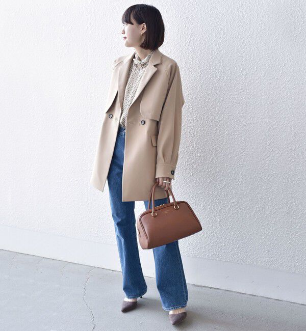 SHIPS for women「*〈手洗い可能〉3WAY（ジレ・ボレロ）スプリングコート ◇」|その他|