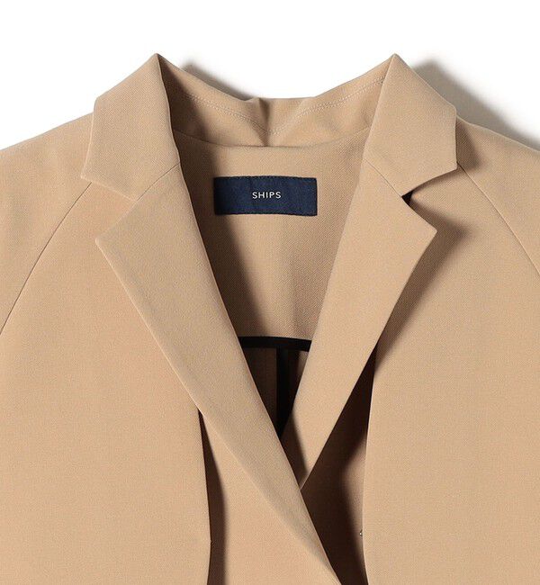 SHIPS for women「*〈手洗い可能〉3WAY（ジレ・ボレロ）スプリングコート ◇」|その他|