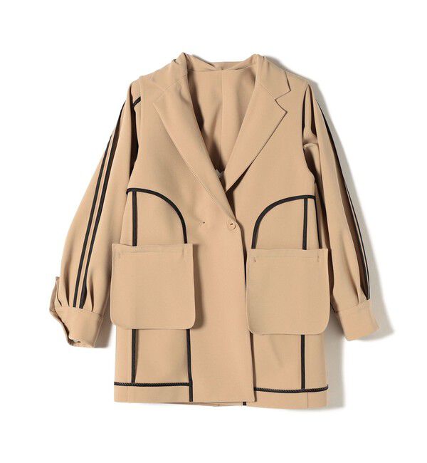 SHIPS for women「*〈手洗い可能〉3WAY（ジレ・ボレロ）スプリングコート ◇」|その他|