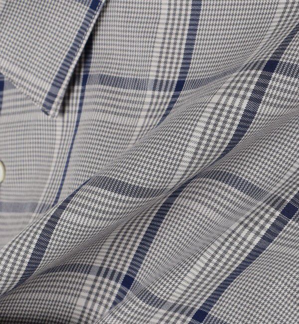 SHIPS any「SHIPS any: オーバーサイズ レギュラーカラー チェック／ストライプ 長袖 シャツ◇」|シャツ・ブラウス|