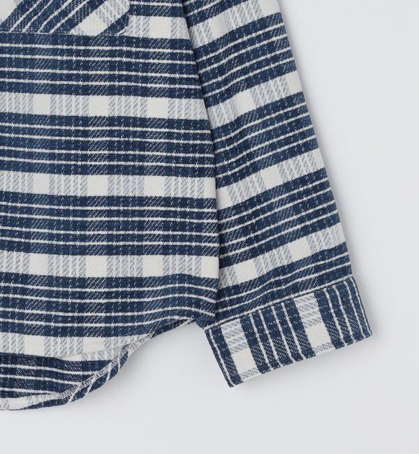 SHIPS「【WEB限定】SHIPS: モール チェック ダブルポケット CPO シャツ ジャケット」|ミリタリージャケット|