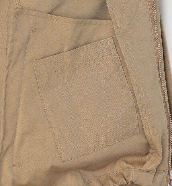 SHIPS any「SHIPS any: オーバーサイズ コットン ギャバジン トラック ブルゾン◇」|ブルゾン・スタジャン|