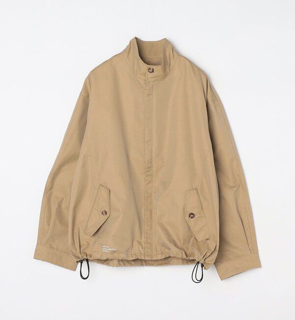SHIPS any「SHIPS any: オーバーサイズ コットン ギャバジン トラック ブルゾン◇」|ブルゾン・スタジャン|