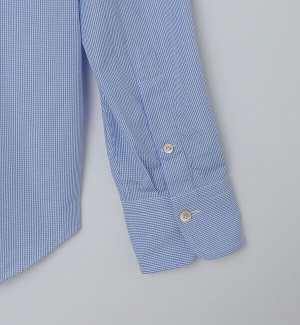 SHIPS「MARCEL LASSANCE: WIDE COTTON POPLIN CHECK SHIRT」|シャツ・ブラウス|