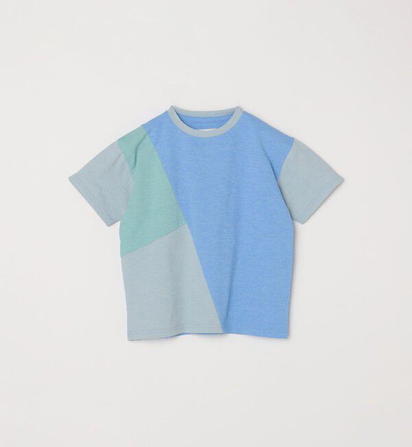 SHIPS any「SHIPS any: パッチワーク デザイン Tシャツ<KIDS>◇」|Tシャツ・カットソー|
