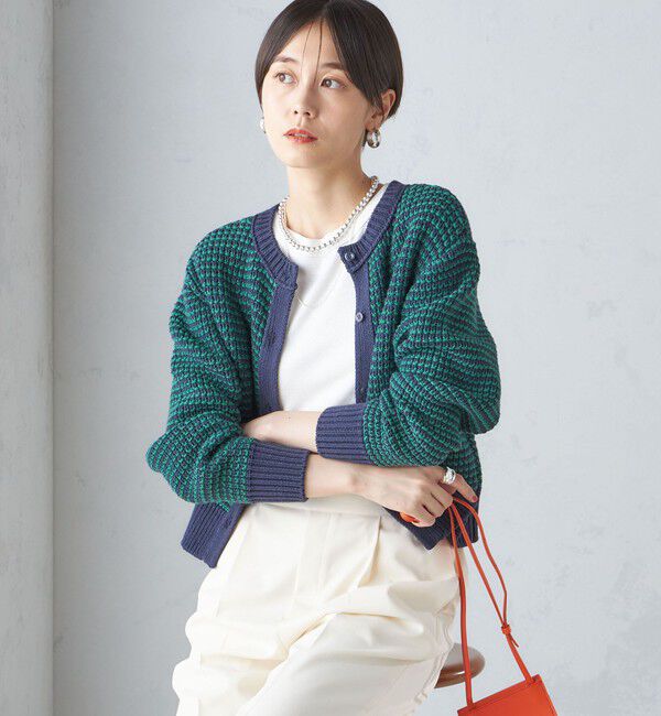 SHIPS for women「〈手洗い可能〉ジャカード プルオーバー」|ニット・セーター|