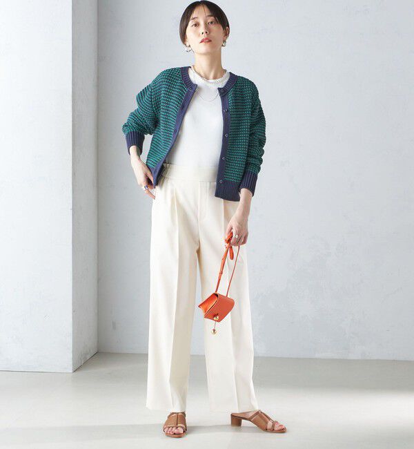 SHIPS for women「〈手洗い可能〉ジャカード プルオーバー」|ニット・セーター|