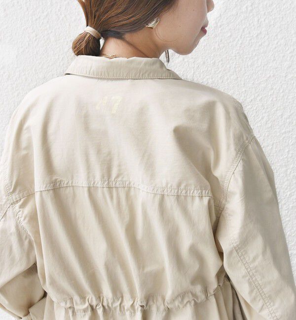 SHIPS for women「〈洗濯機可能〉ミリタリー ジャケット」|ミリタリージャケット|