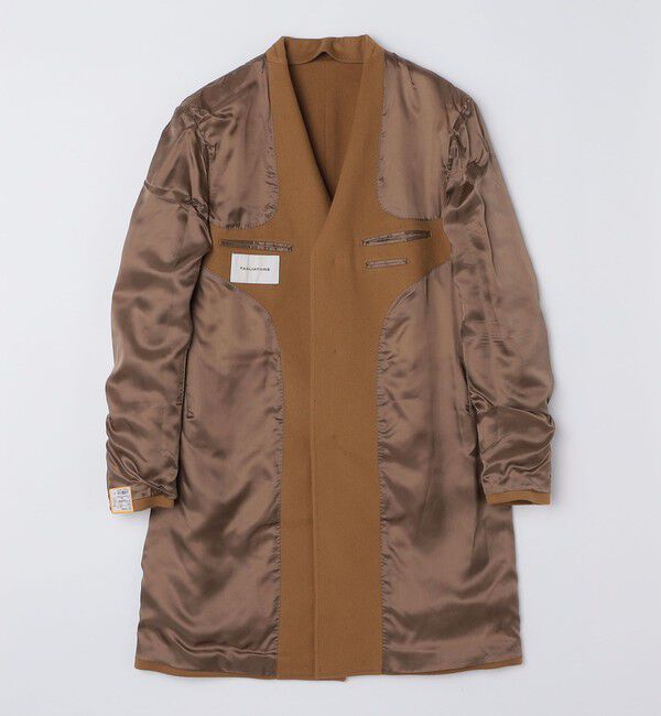 SHIPS「TAGLIATORE: ウール チェスターフィールドコート」|チェスターコート|