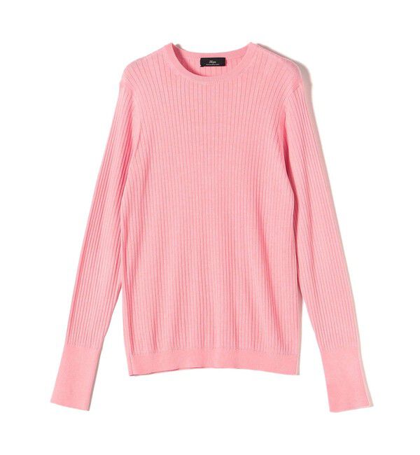 SHIPS for women「SHIPS Primary Navy Label:シルク カシミヤ プルオーバー 2」|ニット・セーター|ライトピンク