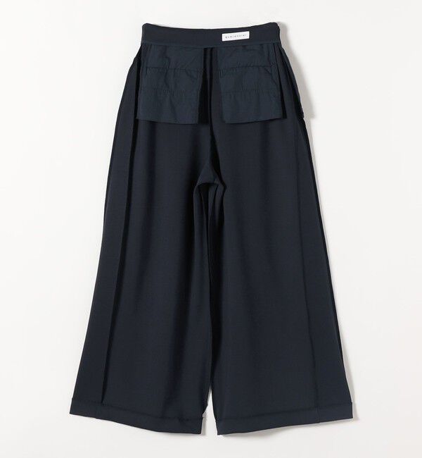 quaranciel「quaranciel:〈洗濯機可能〉ダンボール サイド タック ワイド パンツ」|その他|