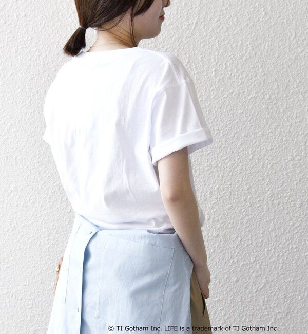 SHIPS any「GOOD ROCK SPEED:〈洗濯機可能〉LIFE PC フォト プリント TEE 25SS」|Tシャツ・カットソー|