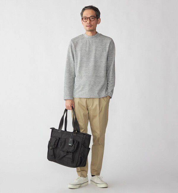 SHIPS「【WEB限定】SHIPS: ビズ ワイド ブリーフ トート バッグ」|トートバッグ|