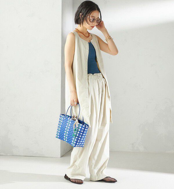 SHIPS for women「maroba:＜手洗い可能＞ドロスト ラッシュ パンツ」|その他|