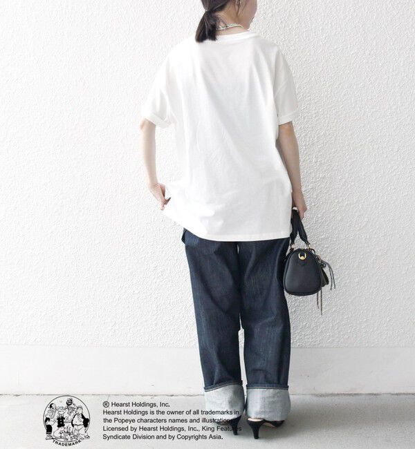 SHIPS any「SHIPS any:〈洗濯機可能〉OLIVE OYL(TM) プリント TEE」|Tシャツ・カットソー|