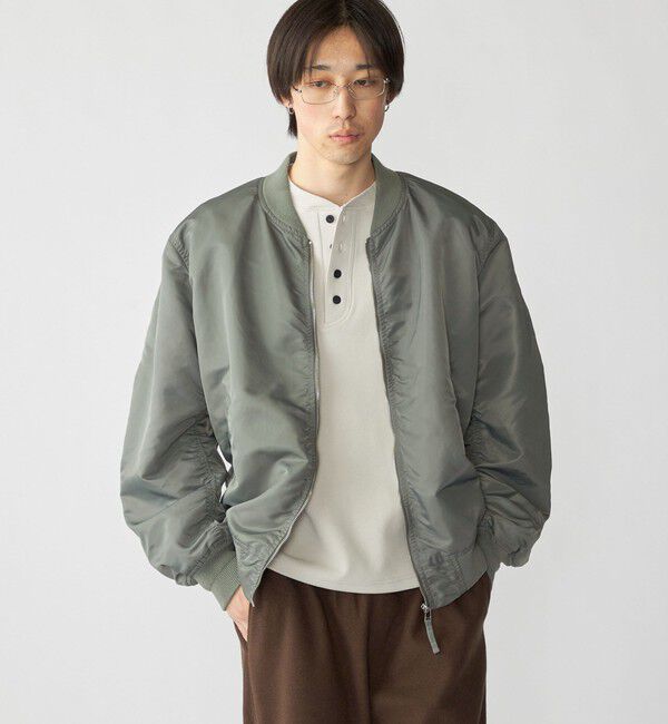 SHIPS「City Ambient Products: MA-1」|ブルゾン・スタジャン|