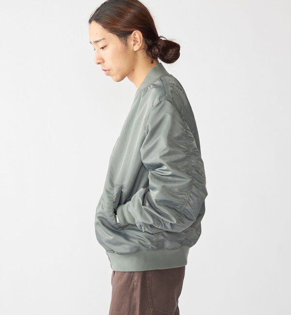 SHIPS「City Ambient Products: MA-1」|ブルゾン・スタジャン|