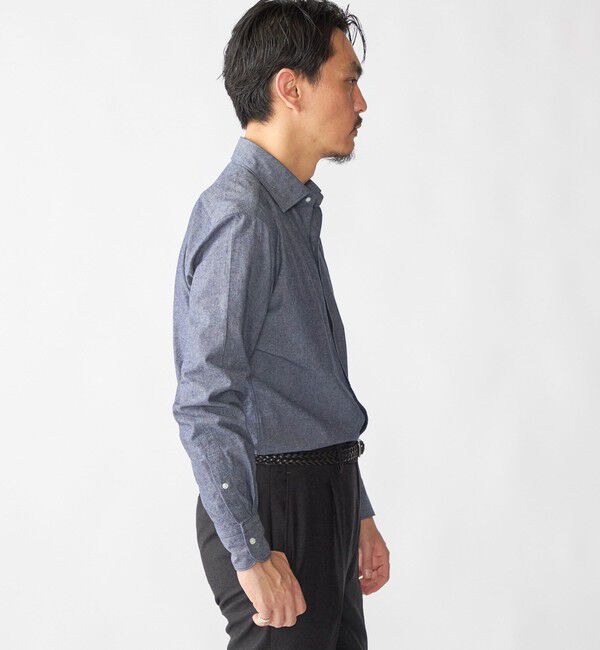 SHIPS「SHIPS: ウォッシュド ダンガリー シャツ」|シャツ・ブラウス|