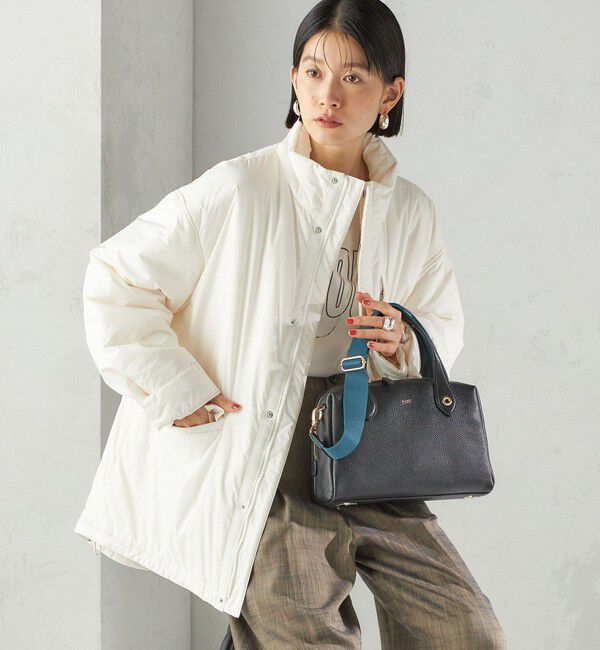 SHIPS for women「〈手洗い可能〉IMBOTEX 中綿 ミディ ジャケット」|その他|