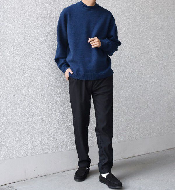 SHIPS any「SHIPS any: スーパー ストレッチ 裏起毛 ウォーム スリム テーパード イージー パンツ◇」|チノ|