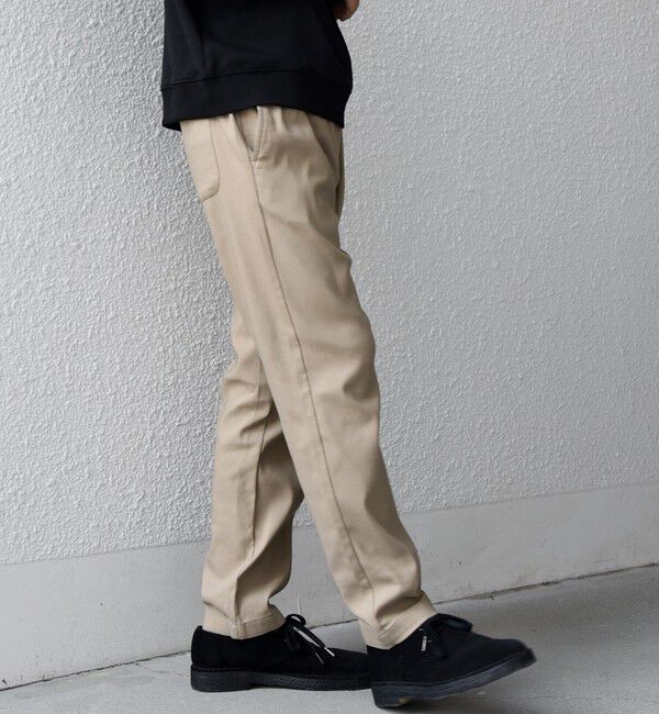 SHIPS any「SHIPS any: スーパー ストレッチ 裏起毛 ウォーム スリム テーパード イージー パンツ◇」|チノ|