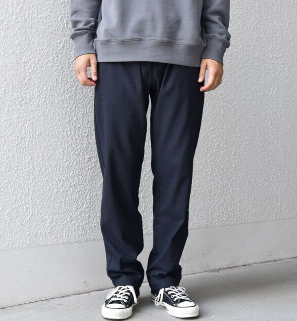 SHIPS any「SHIPS any: スーパー ストレッチ 裏起毛 ウォーム スリム テーパード イージー パンツ◇」|チノ|