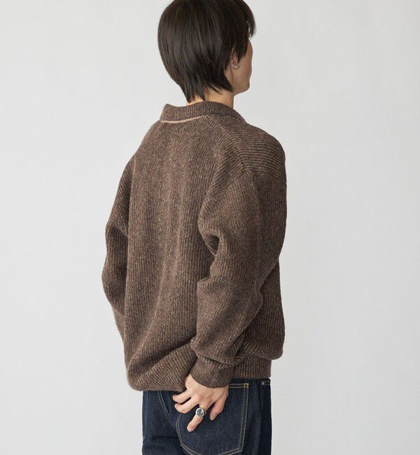 SHIPS「City Ambient Products: AZE スキッパー ポロシャツ」|ニット・セーター|