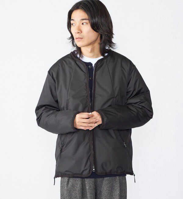 SHIPS「【SHIPS別注】WILDTHINGS&times;TAION: ダウン カーディガン」|カーディガン|