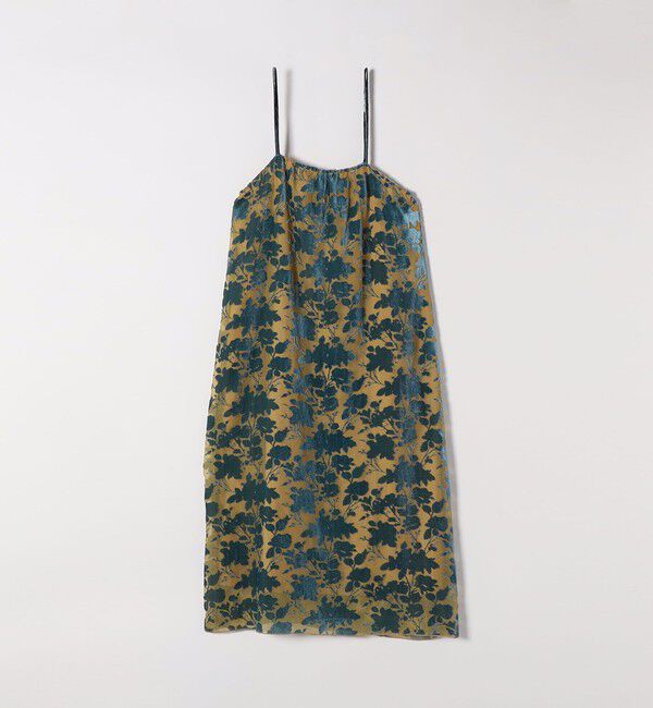 SHIPS any「SHIPS any:〈手洗い可能〉フラワー オパール ロング キャミワンピース」|ワンピース|