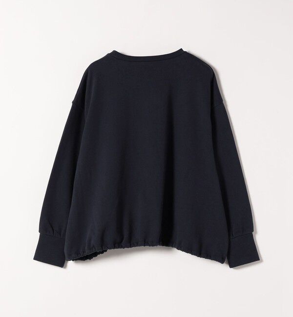 SHIPS any「SHIPS any:〈洗濯機可能〉裏毛 バイカラー ドロスト ルーズ スウェット プルオーバー」|スウェット・ジャージ|