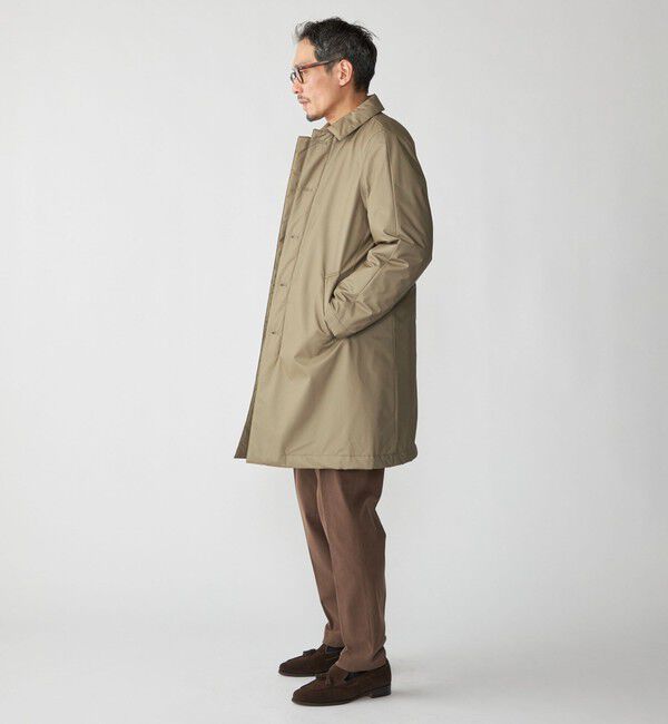 SHIPS「SHIPS: テクニカル カーコート」|ステンカラーコート|