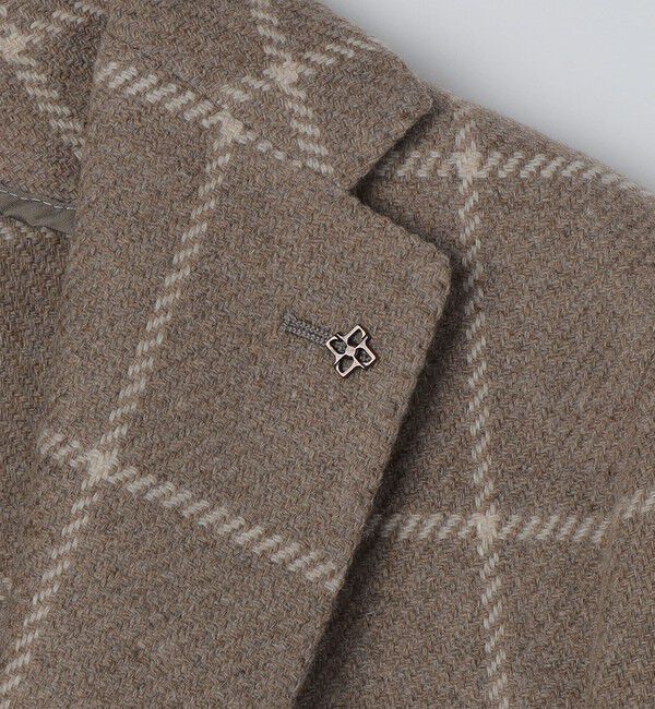 SHIPS「TAGLIATORE: ウール ウインドウ ペーン ジャケット」|テーラードジャケット|