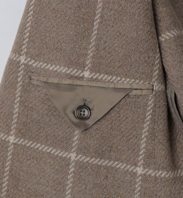 SHIPS「TAGLIATORE: ウール ウインドウ ペーン ジャケット」|テーラードジャケット|