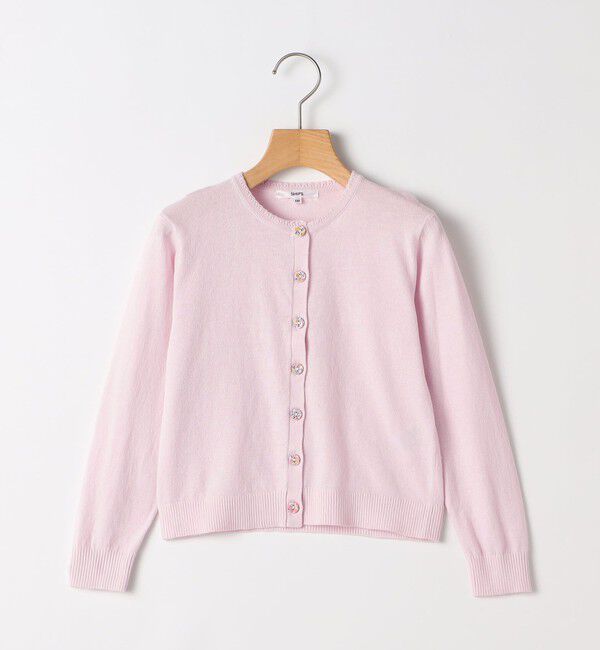 SHIPS KIDS「SHIPS KIDS:100～130cm / リバティ ボタン カーディガン」|カーディガン|