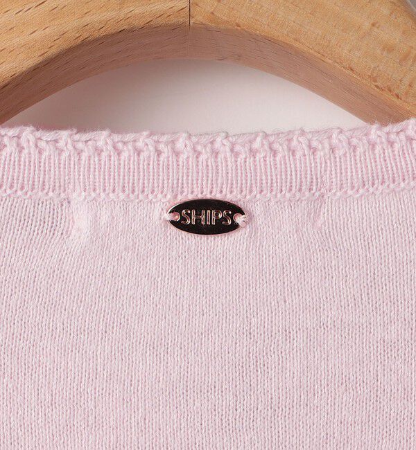 SHIPS KIDS「SHIPS KIDS:100～130cm / リバティ ボタン カーディガン」|カーディガン|