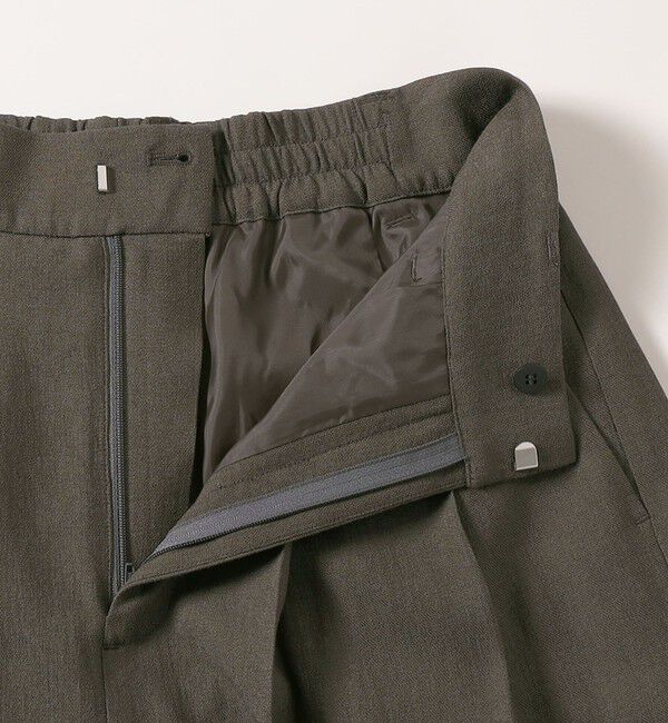 SHIPS any「《予約》SHIPS any:〈洗濯機可能〉リネンミックス 2タック テーパード パンツ」|その他|