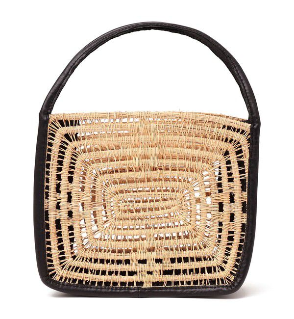 SHIPS any「《予約》TARANGO: スクエア ミニ カゴ バッグ」|ハンドバッグ|