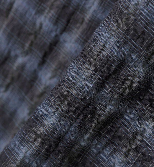 SHIPS「SHIPS: エアー サッカー リラックス バンドカラー シャツ」|シャツ・ブラウス|