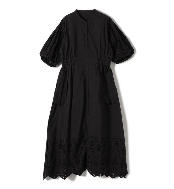 SHIPS for women「《予約》【SHIPS別注】Fanaka:〈手洗い可能〉シフリー ウエスト ギャザー ワンピース」|ワンピース|