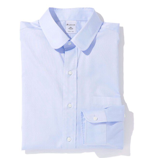 SHIPS「Southwick: コットン ロイヤル オックスフォード ラウンド カラー シャツ」|シャツ・ブラウス|