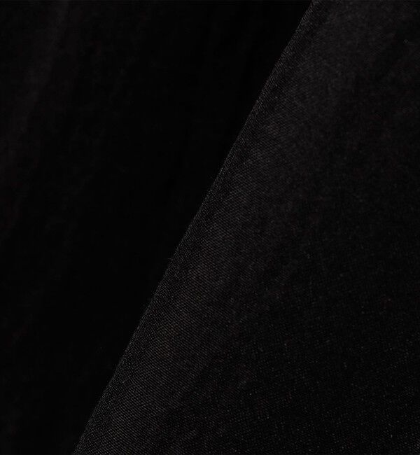 SHIPS any「《予約》SHIPS any:〈洗濯機可能〉グロッシー ラッフル フリル ギャザー ブラウス」|シャツ・ブラウス|