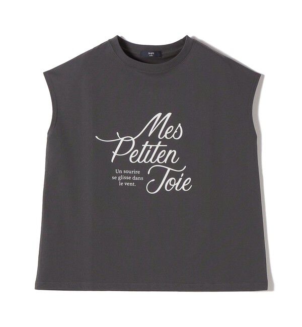 SHIPS Colors 「SHIPS Colors:〈接触冷感・UVカット〉26SS フレンチスリーブ ロゴT」|Tシャツ・カットソー|