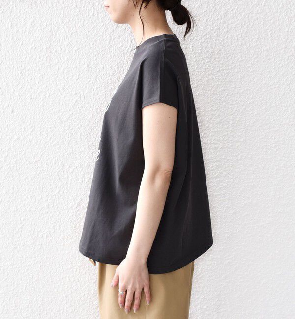 SHIPS Colors 「SHIPS Colors:〈接触冷感・UVカット〉26SS フレンチスリーブ ロゴT」|Tシャツ・カットソー|
