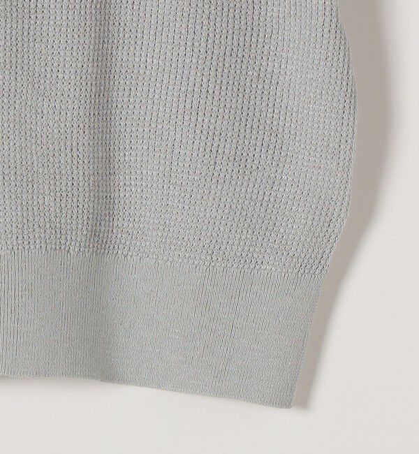 SHIPS any「《予約》SHIPS any:〈手洗い可能〉リネン レーヨン ヘンリーネック プルオーバー」|ニット・セーター|