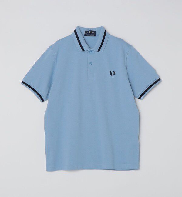 SHIPS「【SHIPS EXCLUSIVE】FRED PERRY: イギリス製M2 シングルライン ポロシャツ」|ポロシャツ|ライトブルー