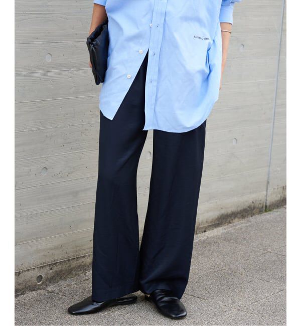 OUTDOOR PRODUCTS Usual Things「≪予約≫ヴィンテージサテンタンブラーイージーパンツ」|スラックス|