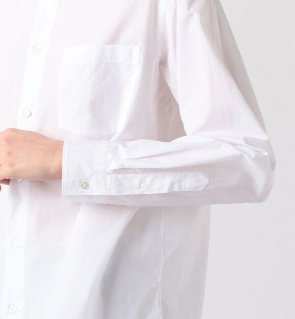 GALERIE VIE「コットンブロード スタンドカラーシャツ」|シャツ・ブラウス|