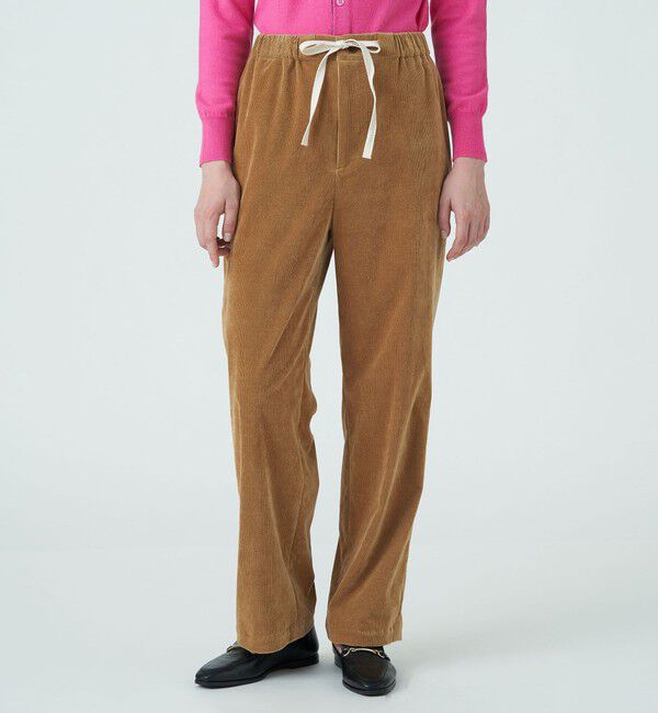 MACPHEE「ストレッチコーデュロイ イージーストレートパンツ」|その他|