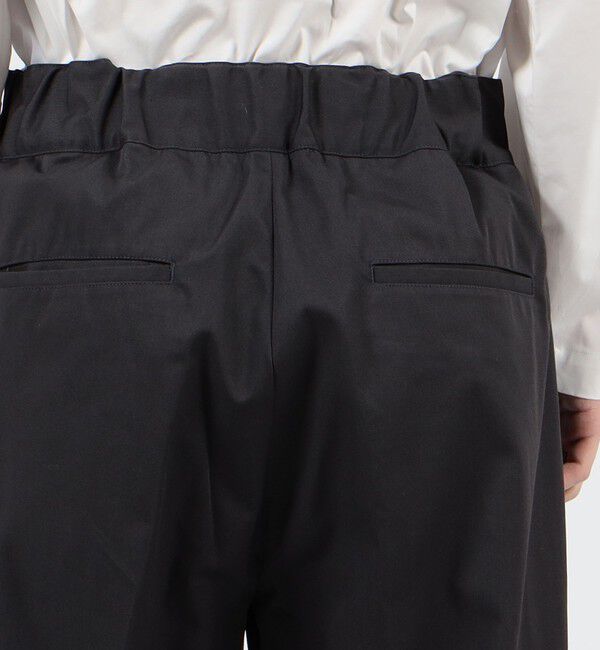 TOMORROWLAND MENS「ポリエステルコットンツイル ダブルバックルパンツ」|その他|