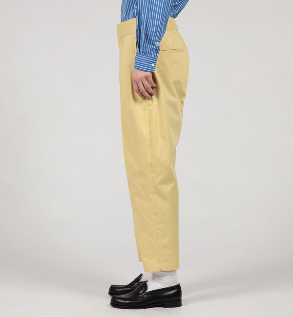 TOMORROWLAND MENS「ポリエステルコットンツイル ダブルバックルパンツ」|その他|